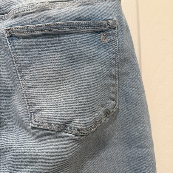 Lularoe Seamed Jeans High Rise Straight Leg Stretch Light Wash Womens Sz 30 - Picture 4 of 9